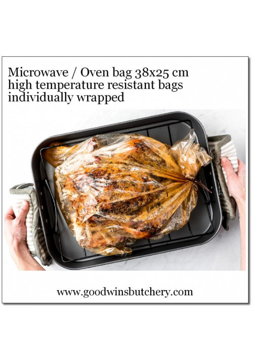 Microwave / oven bag 38X25cm (price for 10pcs)